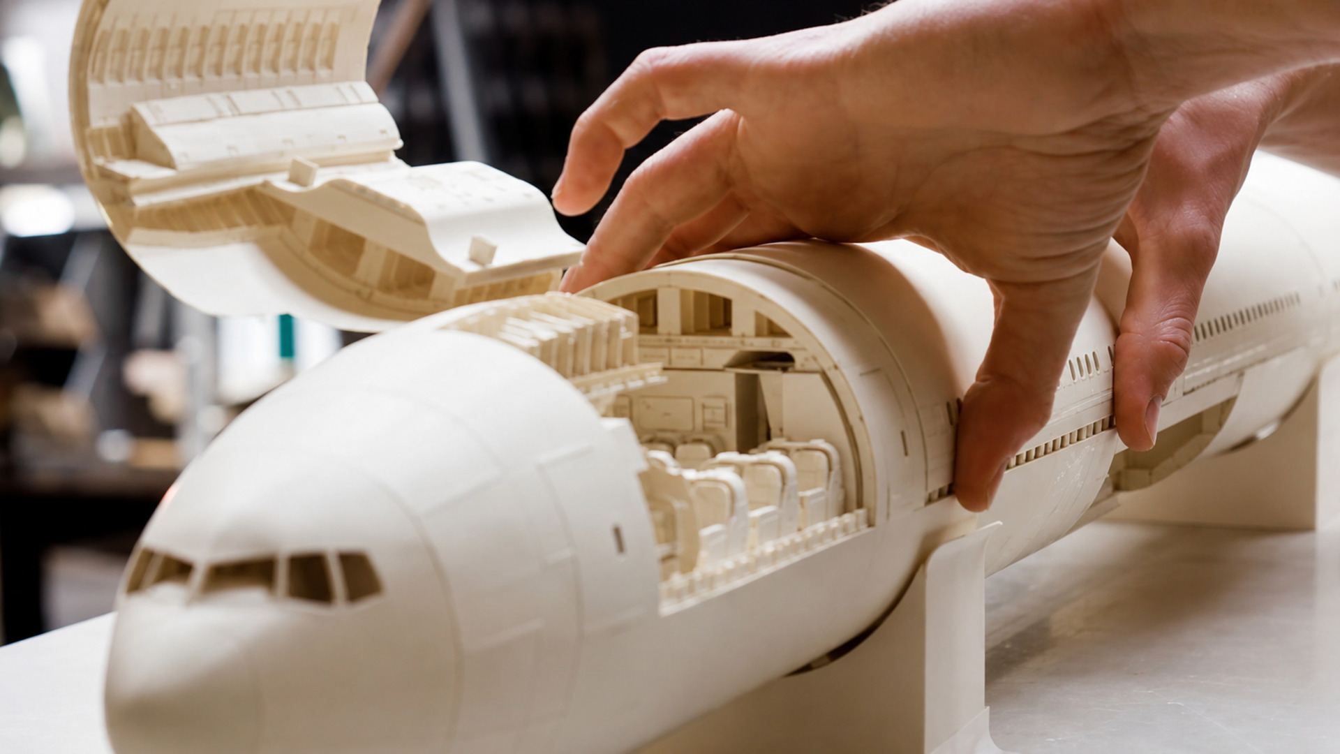 The finished aircraft is more than a model.