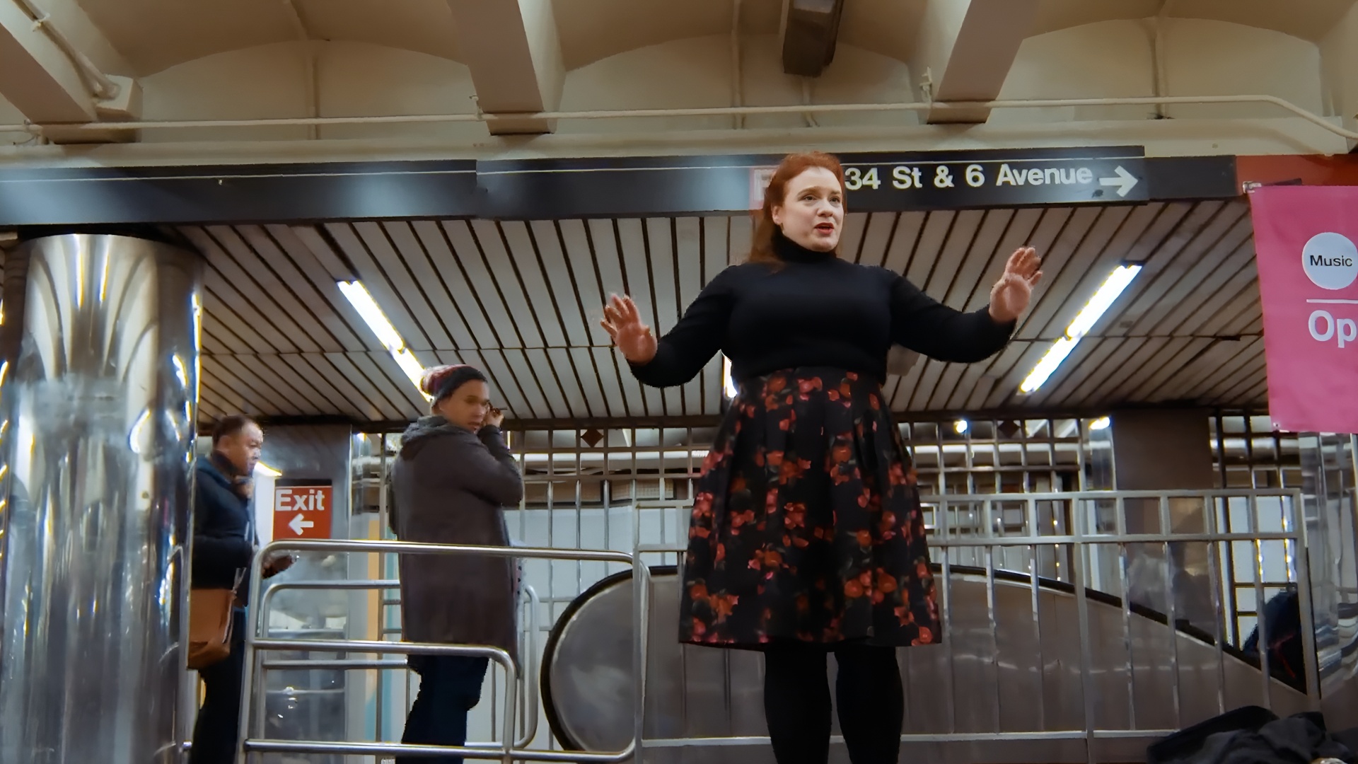 Performing multiple times each week Subway stations become performance stages