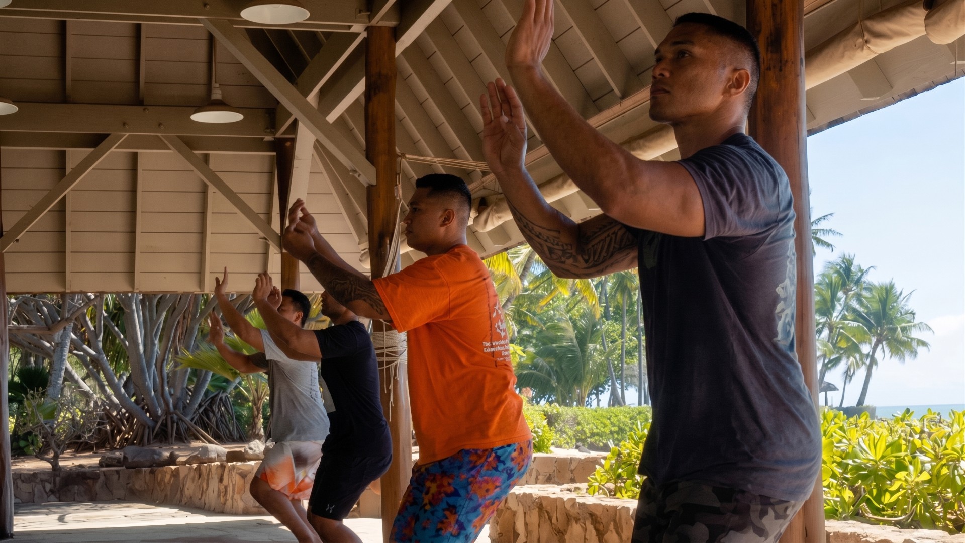 The training is physically and mentally demanding It builds endurance, focus, and mutual respect