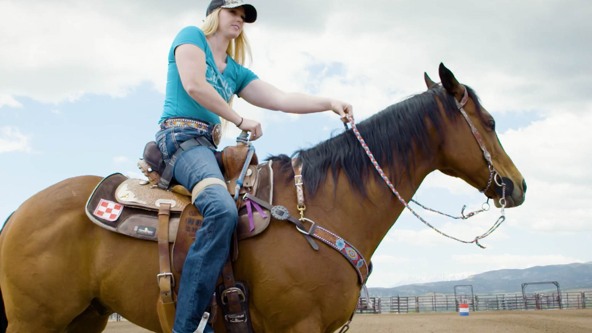 A lifelong connection to horses began early.