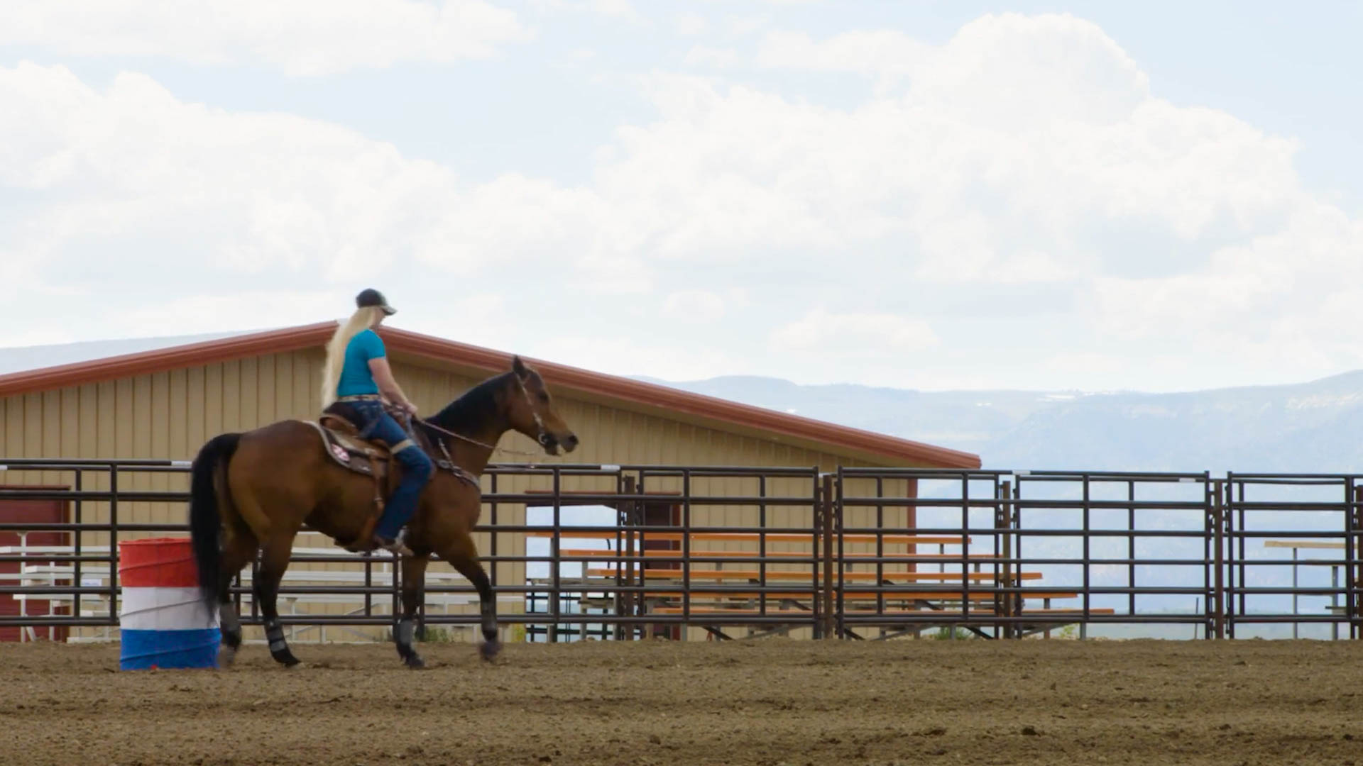 Her horse became more than a partner in competition.