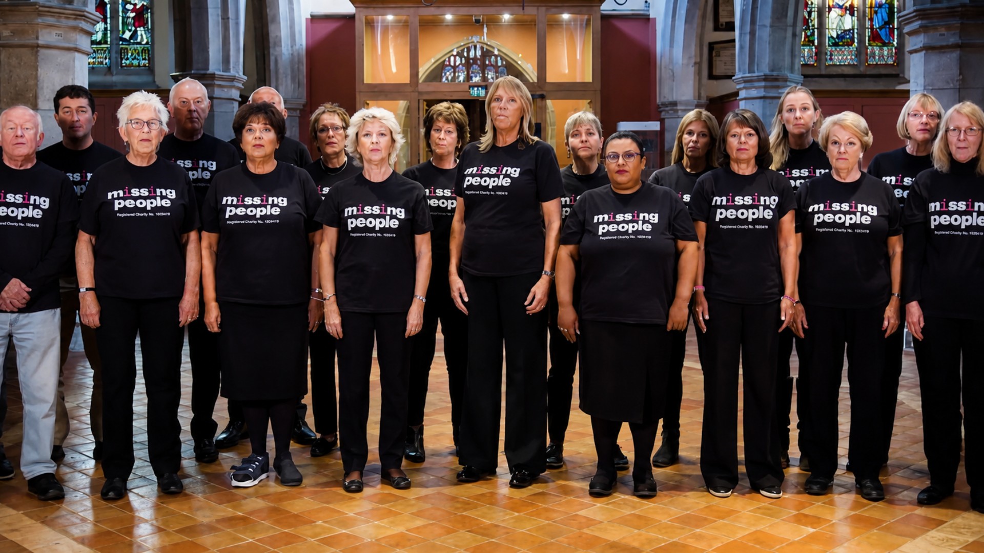 The Missing People Choir brings families together.