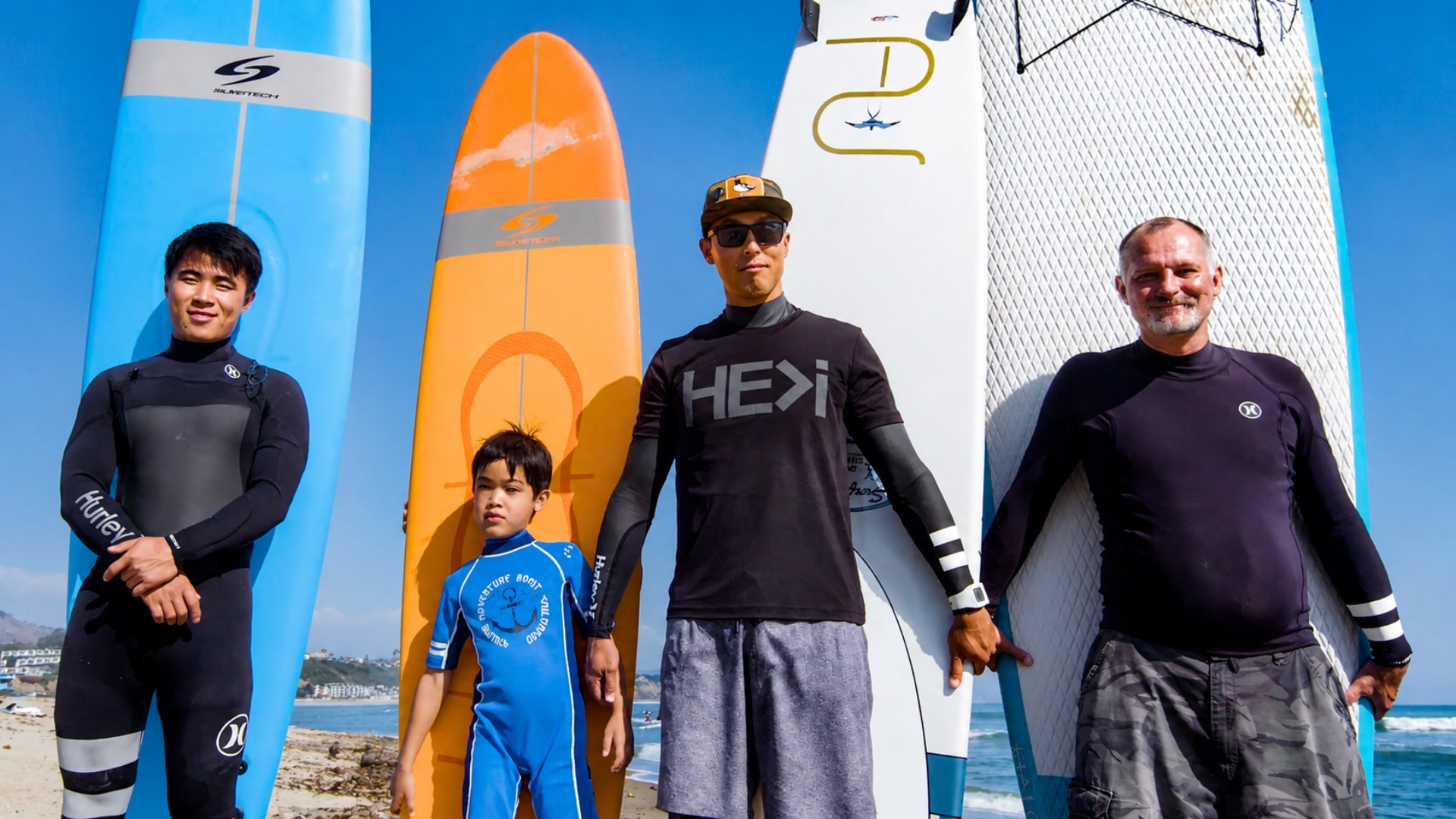 Lambert Lo combines surfing with purpose.