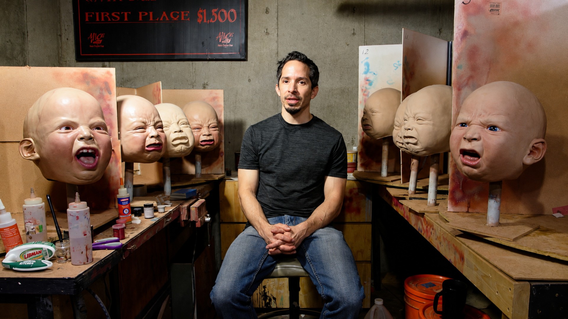 Sculpting is often the most demanding stage.