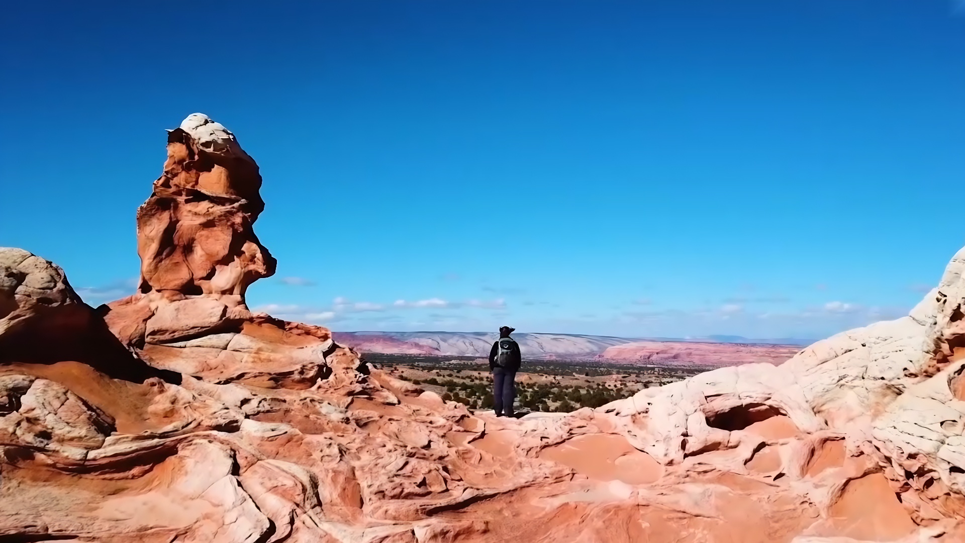 Towering cliffs dominate the horizon. Every turn reveals a different landscape.