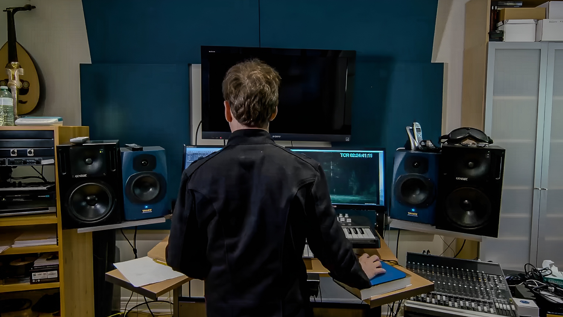 He wanted something beyond digital sound libraries