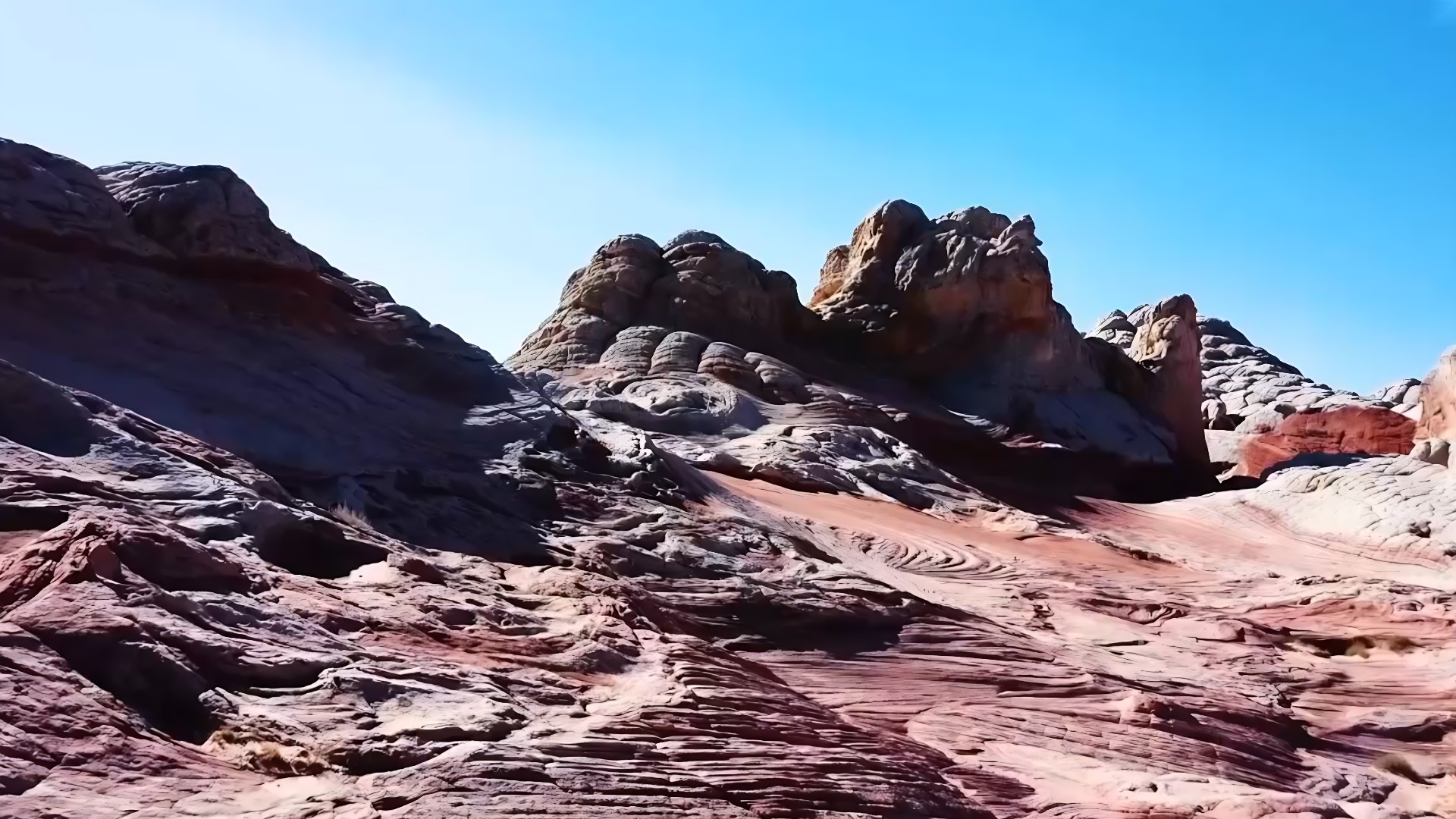 Ancient sandstone tells a remarkable story. Nature shaped it over millions of years.