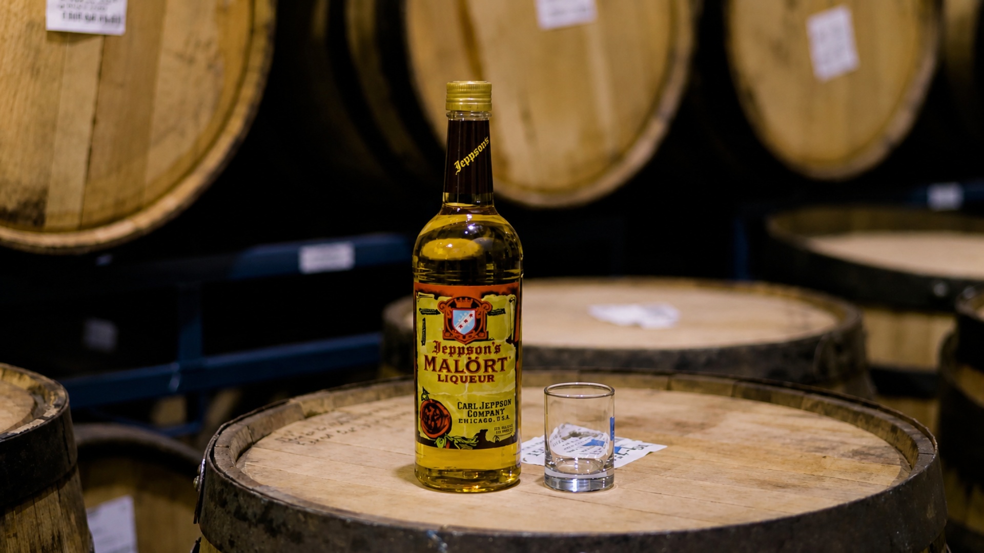 The drink is called Jeppson’s Malört.