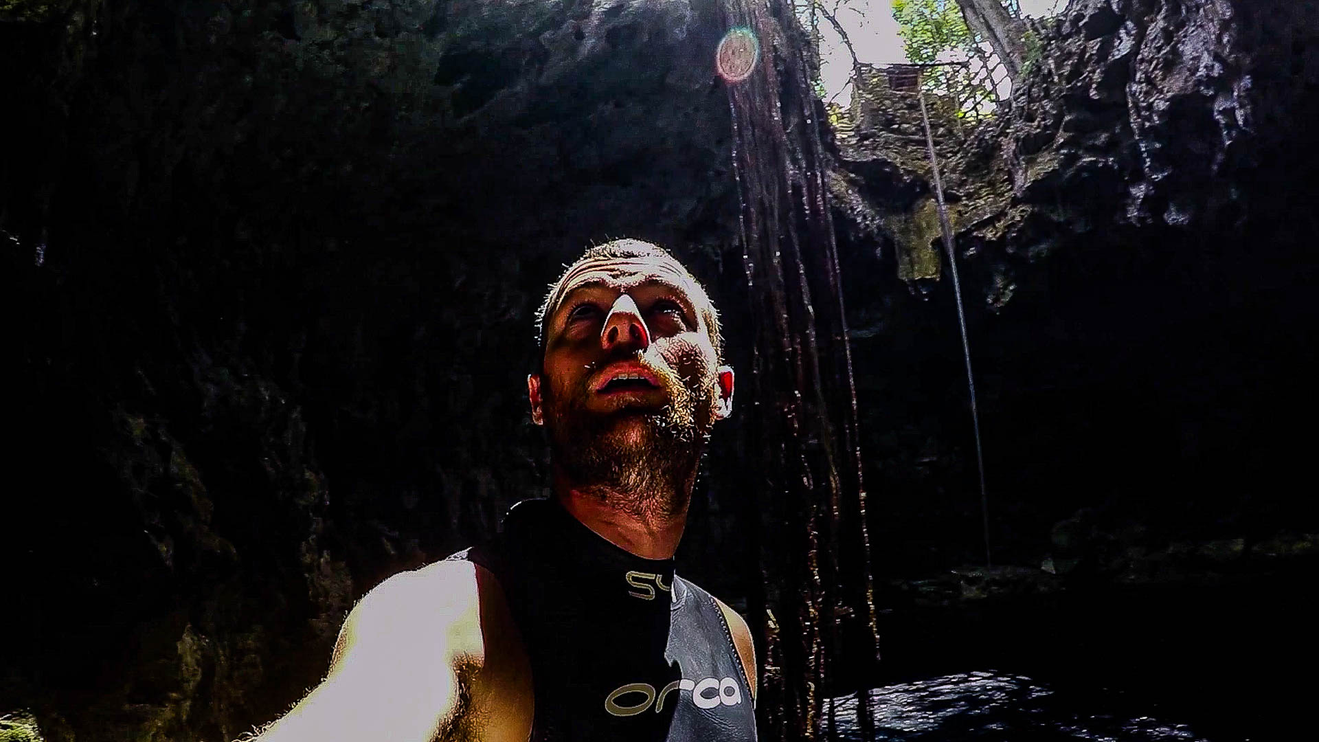 Entering another world