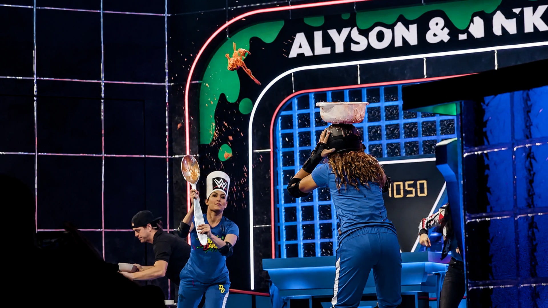 Hosted by Marc Summers, the series mixed trivia with physical chaos.