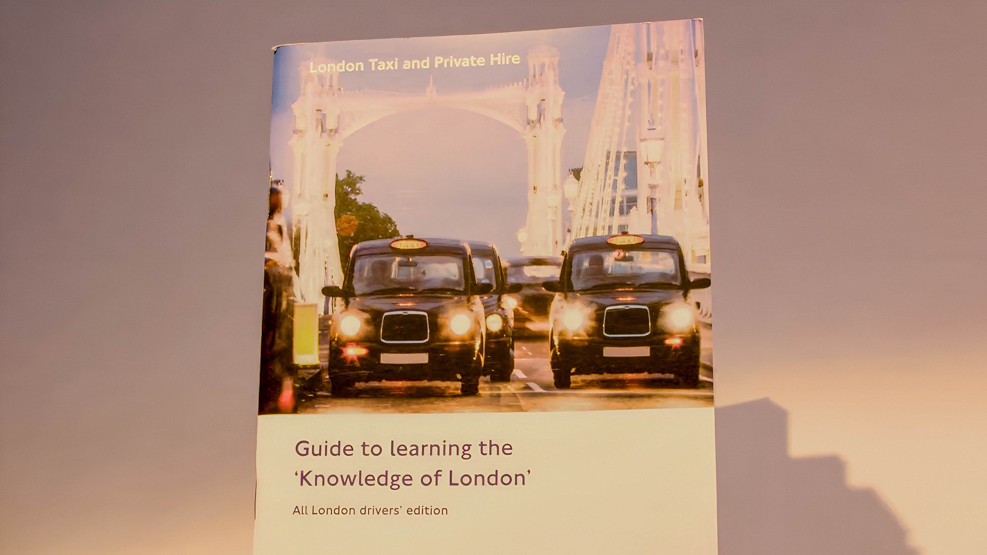 They study a core guide known as the Blue Book. 
