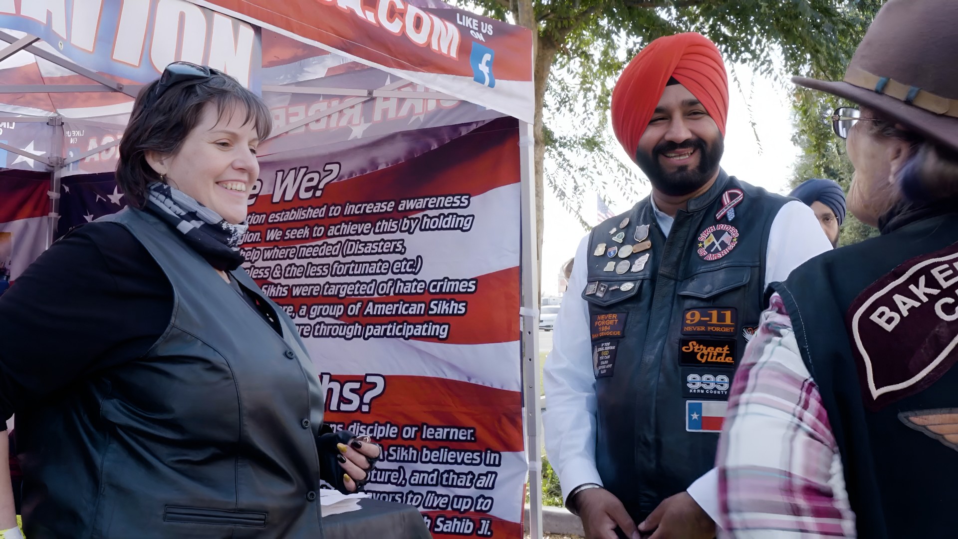 Many people did not know what the Sikh faith represents. 