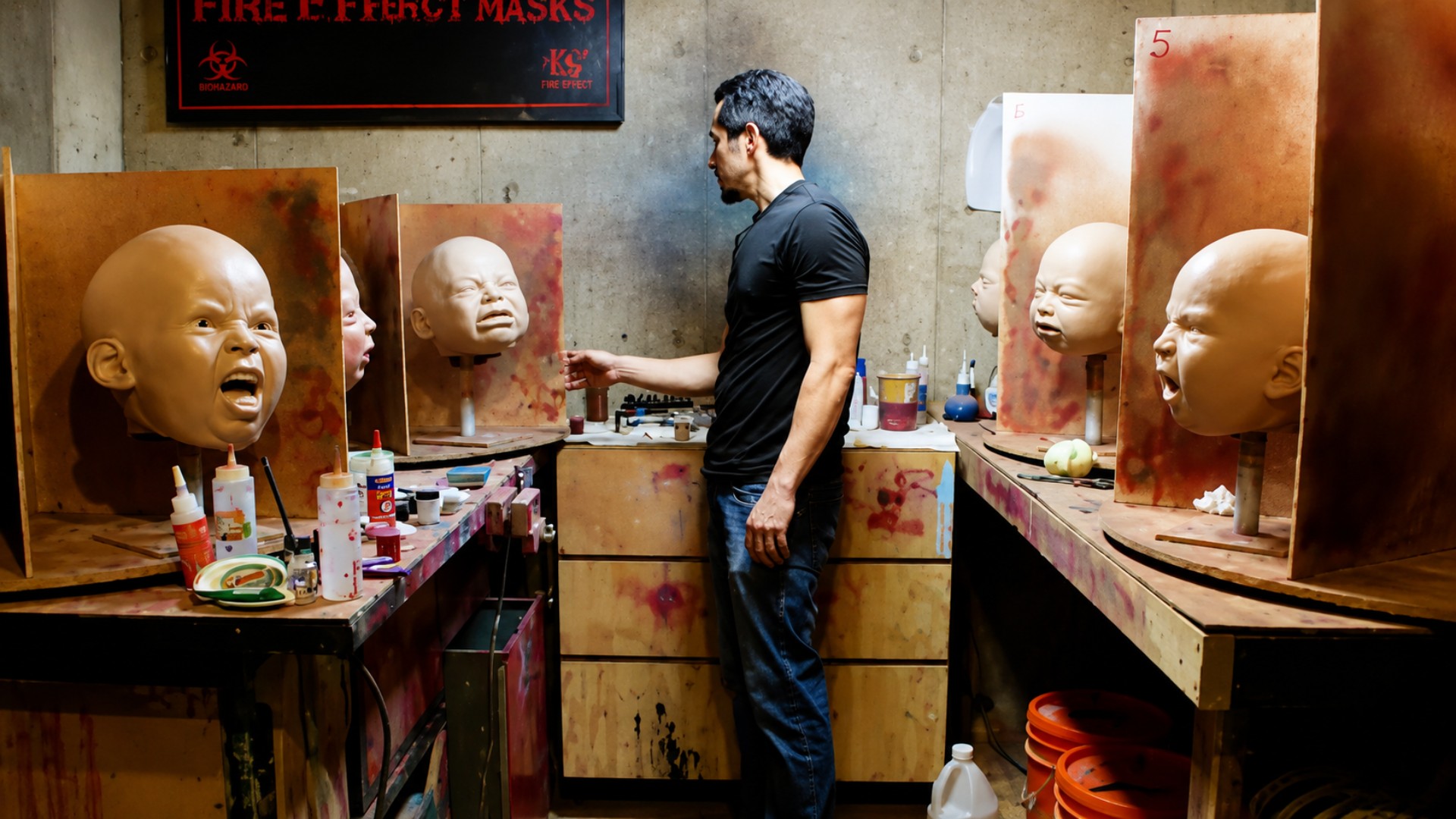 Landon Meier creates hyper-realistic masks that blur the line between art and illusion.