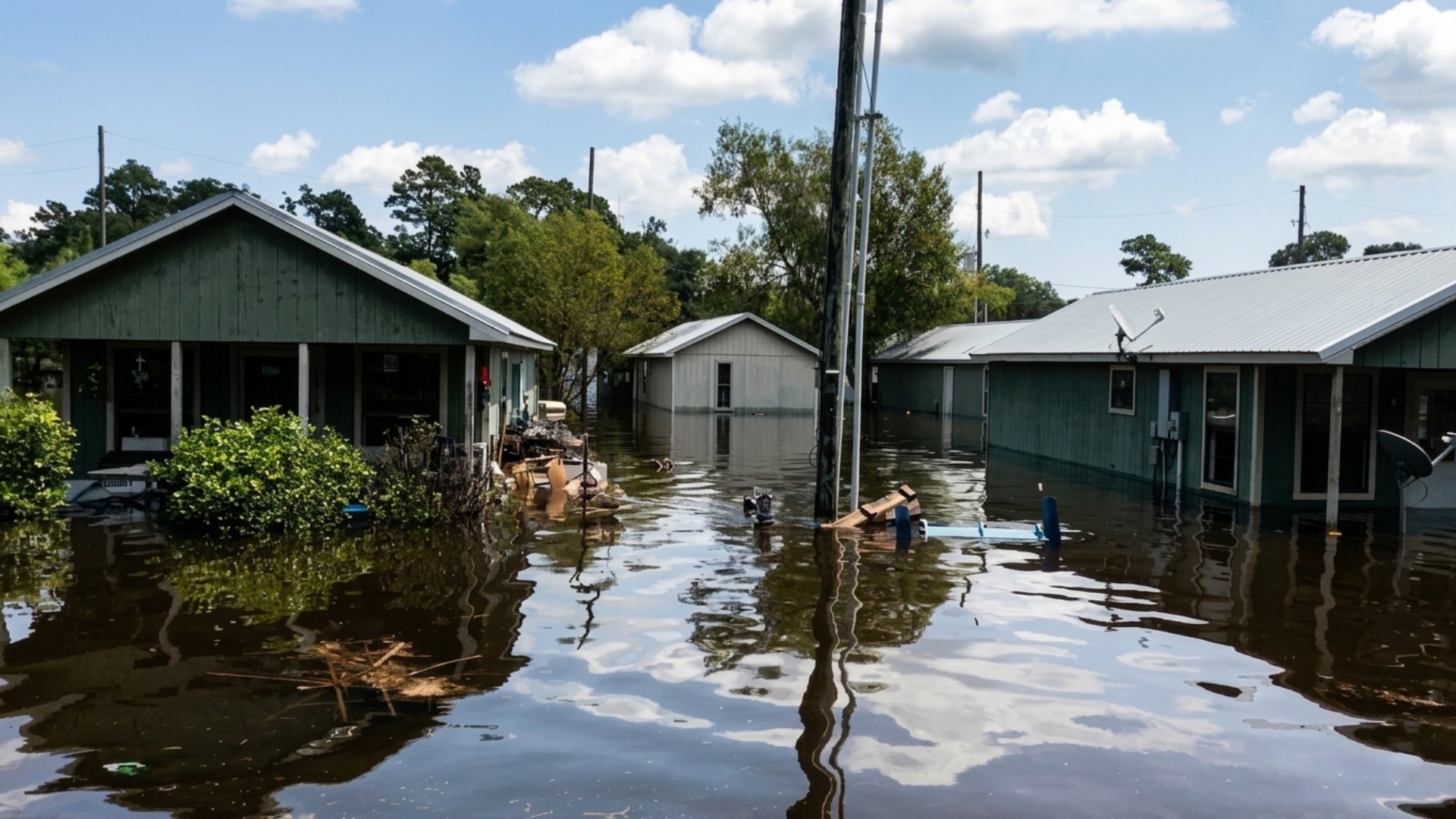 Another assignment followed hurricanes in the US Virgin Islands.