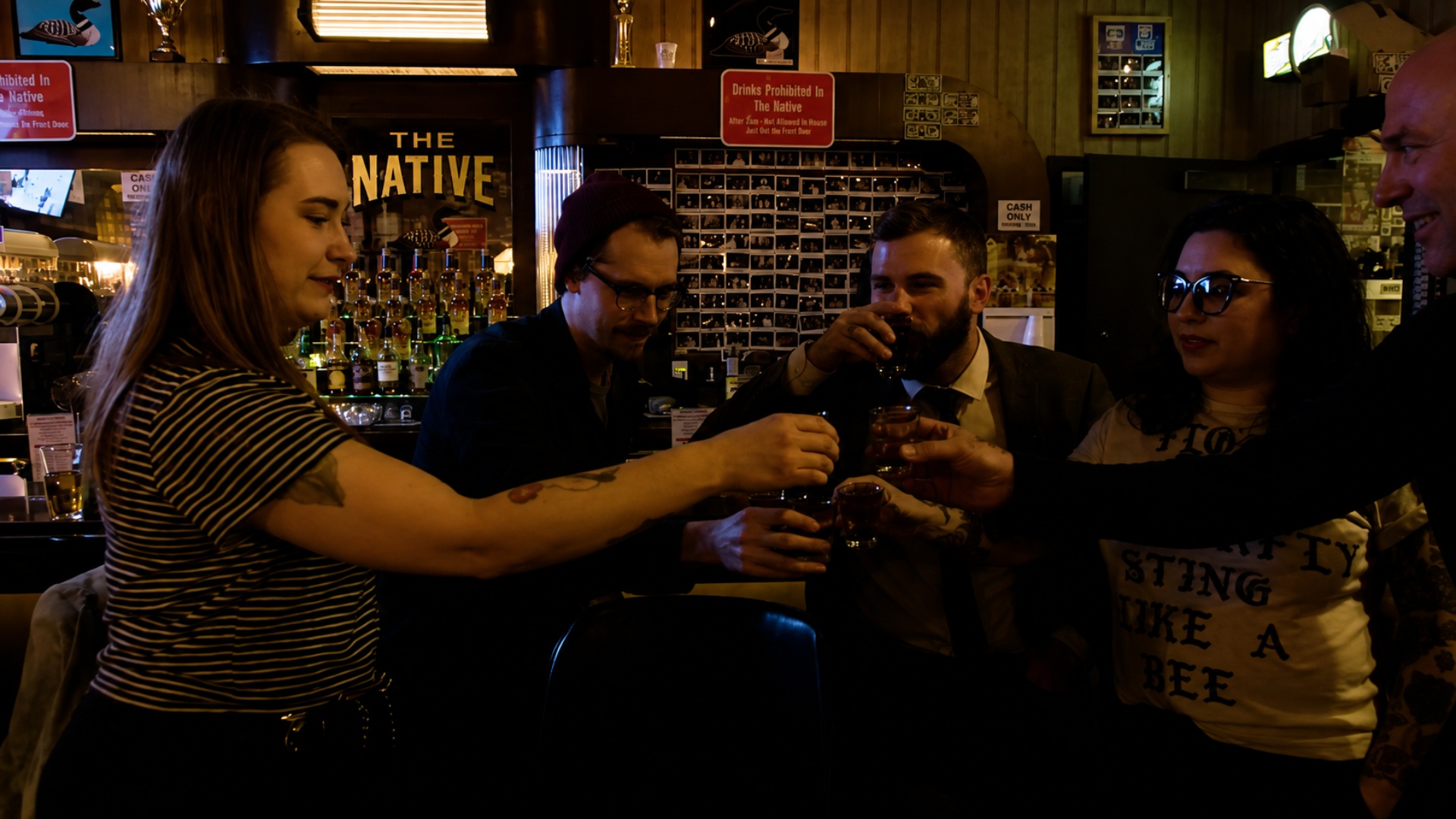 First-time drinkers often react with surprise or disbelief.