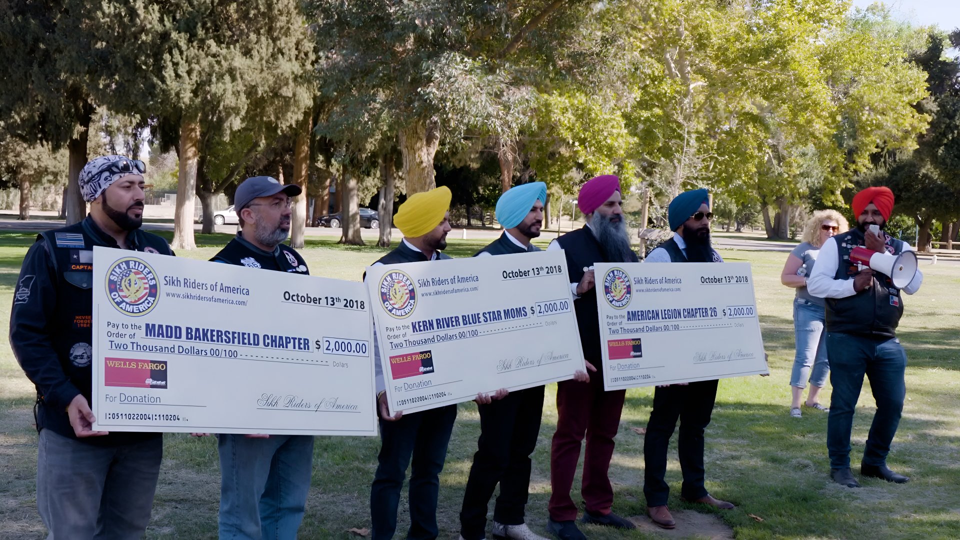 Many rides also raise money for local charities. 