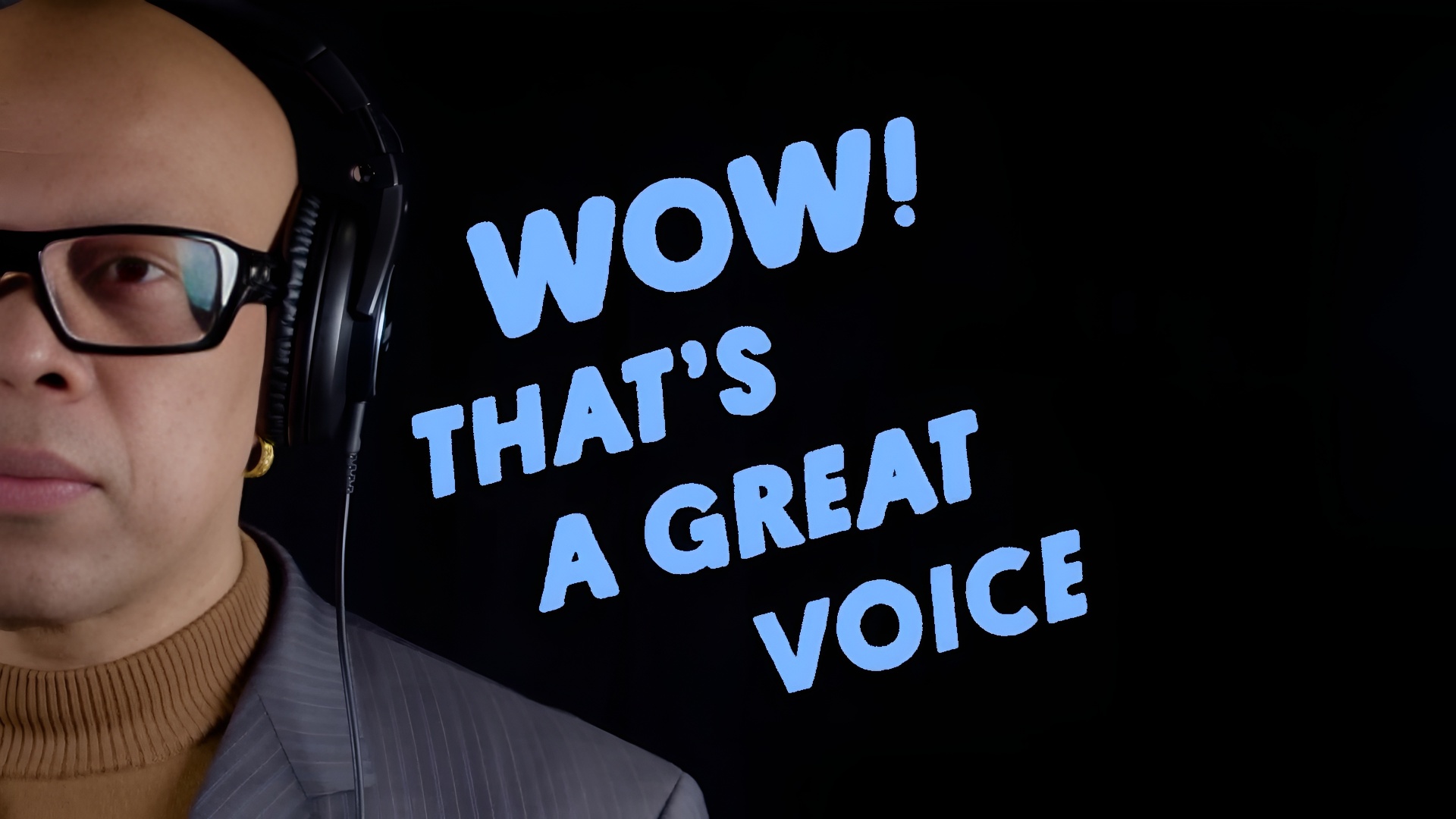 This isn’t just narration, it’s performance
