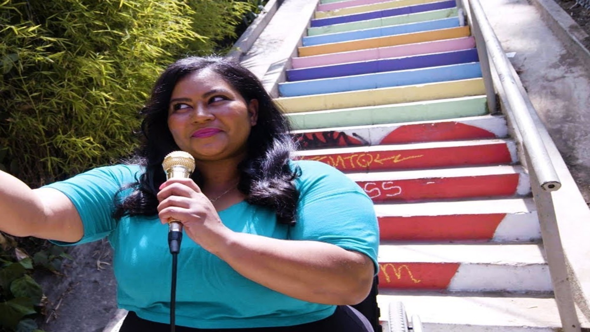 Danielle Perez uses comedy to challenge expectations