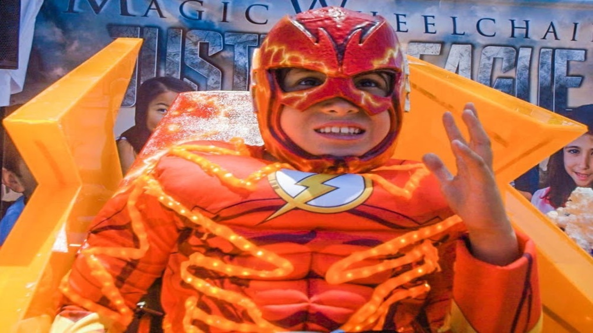 Magic Wheelchair, transforming costumes into confidence